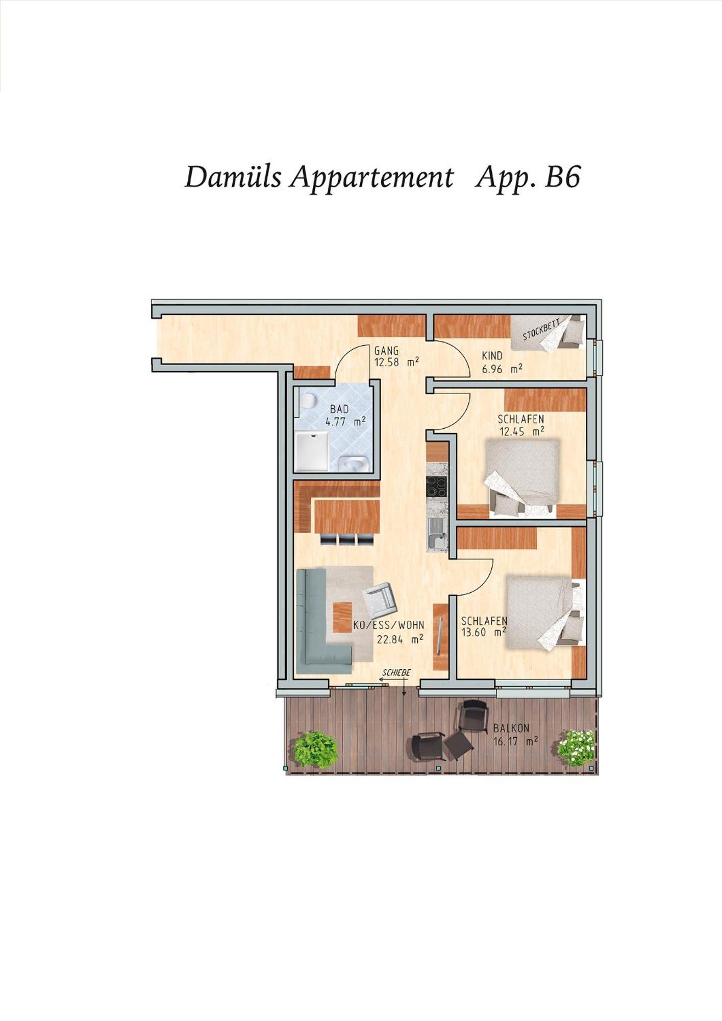 Damuels Appartements Rom bilde